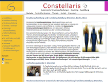 Tablet Screenshot of constellaris.de